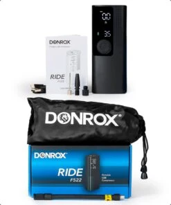 Donrox Ride F522 Draagbare Compressor Bandenpomp - Luchtcompressor Oplaadbaar - Fiets Tot Auto - Elektrische Fietspomp -WerkPro Verkoopwinkel 1000x1200 4