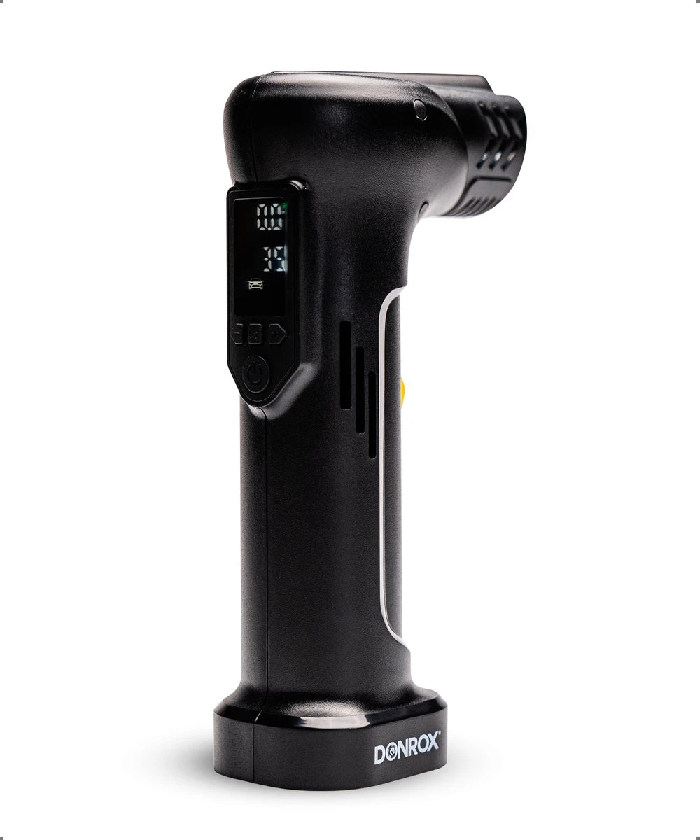 Donrox Ride A922 Draagbare Compressor Bandenpomp - 12V Luchtcompressor Oplaadbaar - Fiets Tot Camper - Elektrische Fietspomp 3 Donrox Ride A922 Draagbare Compressor Bandenpomp - 12V Luchtcompressor Oplaadbaar - Fiets Tot Camper - Elektrische Fietspomp