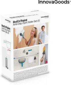 Innovagoods SET NAVULBARE, ANTI-DRUP VERFROLLERS ROLL EN PAINT 5 ONDERDELEN - Verfset - Schilderset - Muurverfset -WerkPro Verkoopwinkel 1001x1200 9