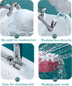 1080 Graden Draaibare Kraan Opzetstuk - Kunsstof -WerkPro Verkoopwinkel 1003x1200 5