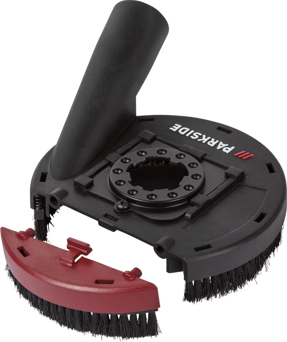 Parkside Afzuigkap Voor Haakse Slijper - Adapterringen: Ø38 / 42 / 45 / 48 Mm - Slangdiameter: Ca. 35 Mm - Met Afneembare Voorrandafdekking - Voor Stofvrij Slijpen - Zuigmond Kan Opzij Worden Gedraaid - Geoptimaliseerd Stromingskanaal 7 Parkside Afzuigkap Voor Haakse Slijper - Adapterringen: Ø38 / 42 / 45 / 48 Mm - Slangdiameter: Ca. 35 Mm - Met Afneembare Voorrandafdekking - Voor Stofvrij Slijpen - Zuigmond Kan Opzij Worden Gedraaid - Geoptimaliseerd Stromingskanaal - Afbeelding 5