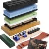 House Of Husk Dubbelzijdige Messenslijpers Met Vlaksteen En Instructies - Slijpsteen Voor Messen En Gereedschappen - Wetsteen Slijpsteen Set 80 400 1000 En 3000 8000 - Edelkorund -WerkPro Verkoopwinkel 1011x1200 1