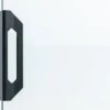 ForaVida | Deurgreep Mat Zwart | Aluminium Handgreep Voor Glazen Schuifdeur En Glazen Schuifwand | 150 × 18 × 36 Mm | Geschikt Voor 10 Mm Glasdikte