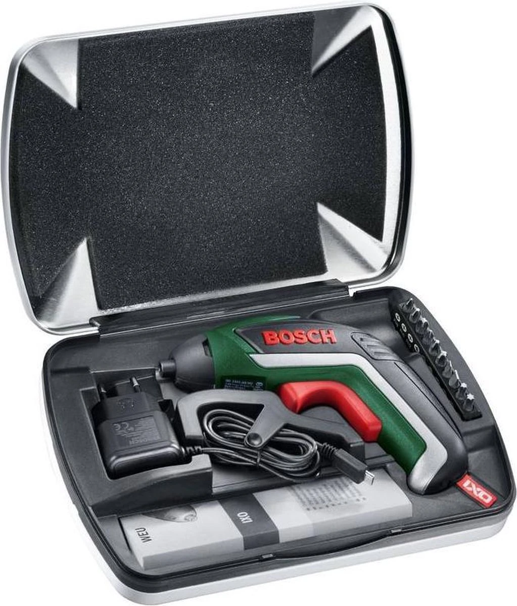 Bosch IXO V Basic Accu Schroefmachine - 3,6V Li-Ion - Incl. 10 Bits 10 Bosch IXO V Basic Accu Schroefmachine - 3,6V Li-Ion - Incl. 10 Bits - Afbeelding 8