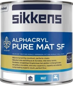 Sikkens Alphacryl Pure Mat SF 10 Liter - Wit -WerkPro Verkoopwinkel 1024x1200 12