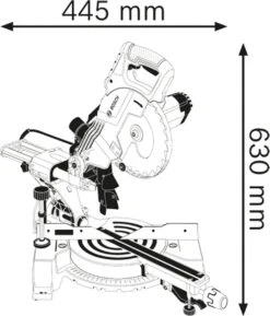 Bosch Professional GCM 800 SJ Afkortzaag - 1400 W - Ø 216 Mm 17 Bosch Professional GCM 800 SJ Afkortzaag - 1400 W - Ø 216 Mm -WerkPro Verkoopwinkel 1025x1200 1