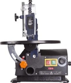 FERM Figuurzaagmachine - 120W - Variabele Snelheidsinstelling - Voetpedaal - Snelspanhendel - Incl. 6 Zaagbladen -WerkPro Verkoopwinkel 1030x1200 2