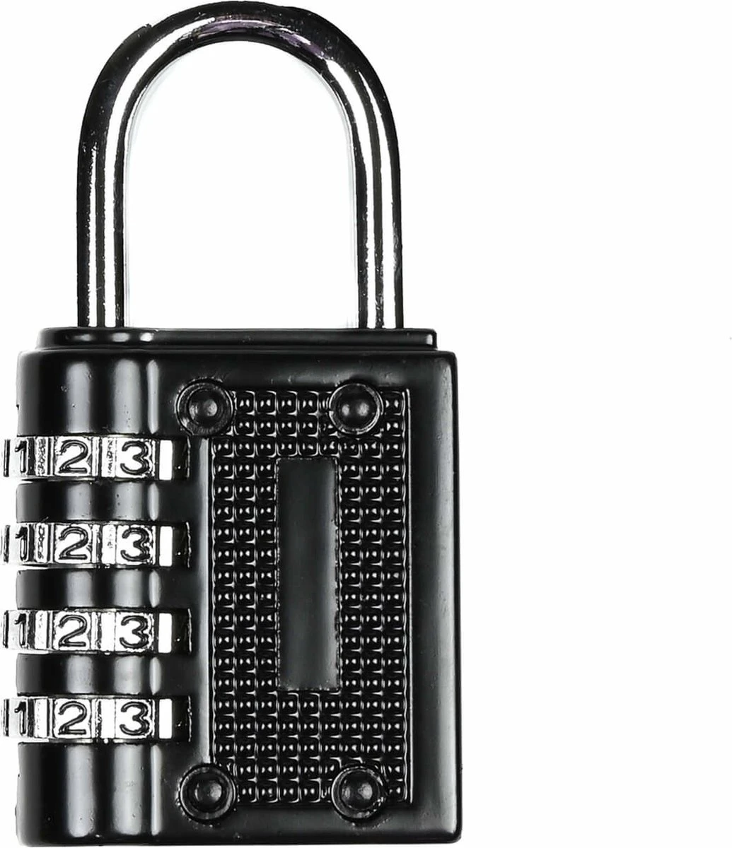 Merkloos Hangslot - Cijferslot - 80 Mm 13 Merkloos Hangslot - Cijferslot - 80 Mm - Afbeelding 11