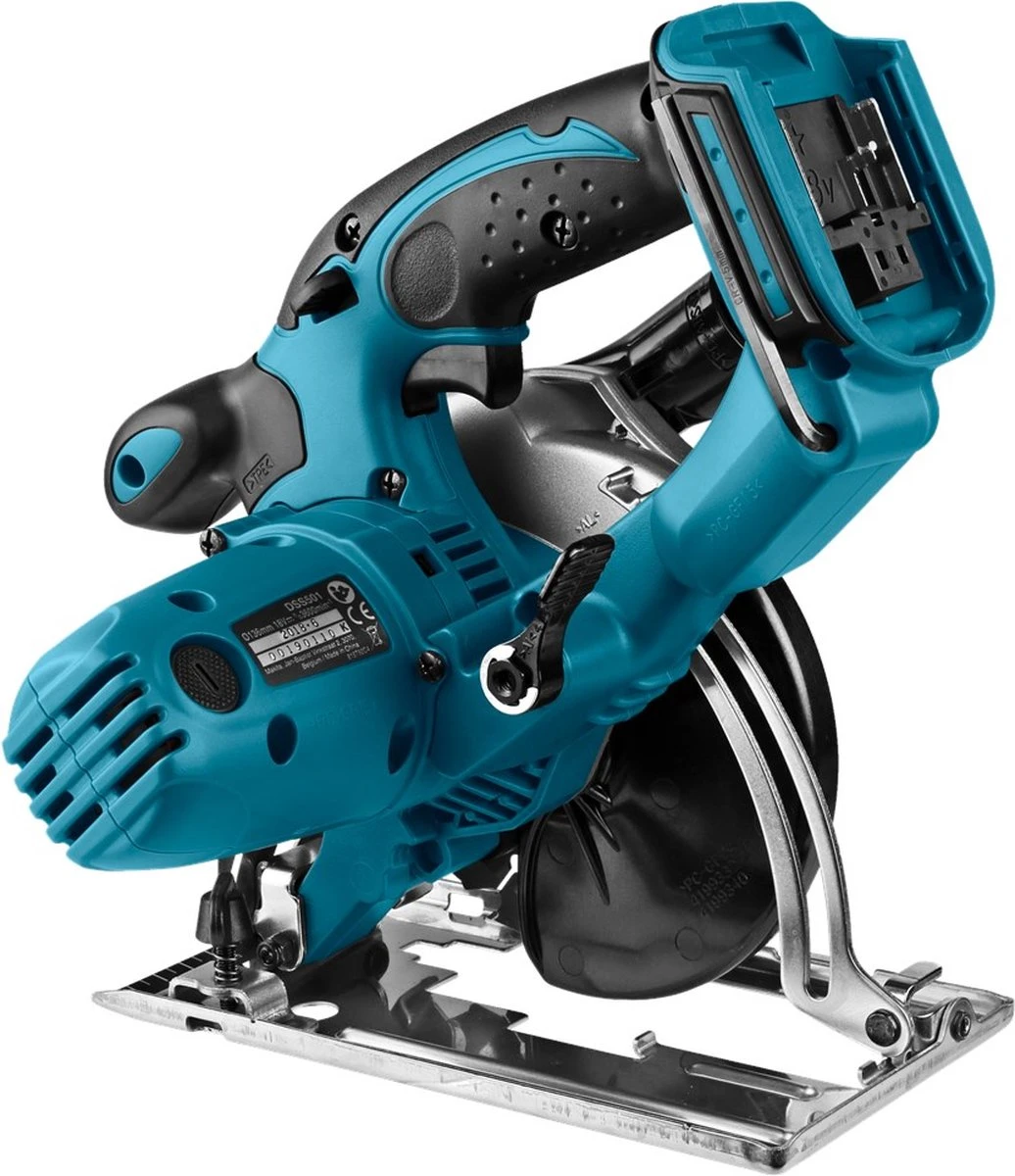 Makita Mkt 18 V Cirkelzaag 136 Mm DSS501ZJ - Losse Body (geleverd Zonder Accu En Lader) 15 Makita Mkt 18 V Cirkelzaag 136 Mm DSS501ZJ - Losse Body (geleverd Zonder Accu En Lader) - Afbeelding 13
