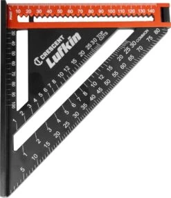 Lufkin LSS300X6EU 2-in-1 Uitklapbare Aluminium Winkelhaak Blokhaak, Uitklapbaar Tot 30cm - Zwaaihaak - Schrijfhaak - Speed Square -WerkPro Verkoopwinkel 1038x1200 4