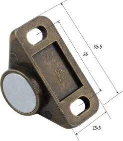 TLVX Ronde Magneetsluiting / Erg Sterk / Magneetsnapper / Zinaps Kastdeur Magneet / Deurmagneet / Deurmagneten Voor Kastjes / Kast Magneet / Deursluiting Magneet / Kabinet Magnetisch / Magnetische Sluitingsdeur / Lade Magneet / Sluiting Vangdeur -WerkPro Verkoopwinkel 1044x1200 6