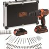 Black & Decker BLACK+DECKER BDCHD18BAFC-QW Accu Klopboormachine - 18V - 2 Accu's - Incl. 80 Accessoires -WerkPro Verkoopwinkel 1046x1200