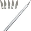 Merkloos Scalpel Mes Met 5 Extra Mesbladen - Scalpelmes - Penmes - Hobbymes - Snijmes - Chirurgisch Mes - Precisie Mes - 7 Delig -WerkPro Verkoopwinkel 1052x1200 6