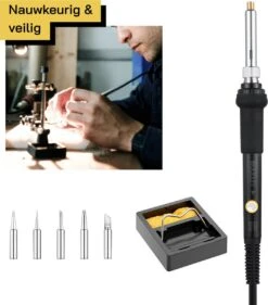 Houtbrander - Soldeerbout - Soldeerstation - Pyrografie - Soldeerset – Soldeer - Houtbrander Voor Hobby