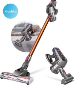 Hozard® Accu-stofzuiger D1S- 4-in-1 Steelstofzuiger En Kruimeldief - Draadloze Stofzuiger - 150W - 2 Kracht Standen - Snoerloos - Zakloos - Oplaadbaar - Inclusief Wand Bevestiging