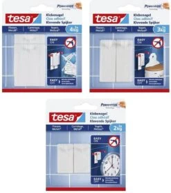 Tesa Powerstrips Klevende Spijker Voor Tegels & Metaal 2 Kg. - 2 Stuks -WerkPro Verkoopwinkel 1057x1200 4