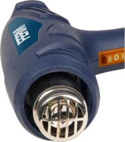 FERM HAM1015 - Heteluchtpistool/ Verfbrander 2000W - 2 Temperatuurstanden – Incl. 2 Opzetstukken En Koffer -WerkPro Verkoopwinkel 1059x1200 2