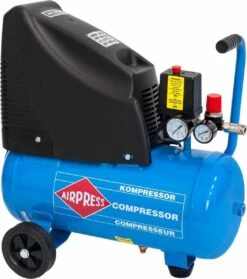 Airpress 36741-K1 - Olievrije Compressor HLO 215-25 8 Bar 1,5 Pk 172 L/min 24 L 9 Airpress 36741-K1 - Olievrije Compressor HLO 215-25 8 Bar 1,5 Pk 172 L/min 24 L -WerkPro Verkoopwinkel 1062x1200 1
