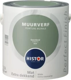 Histor Perfect Finish Muurverf Mat - 2,5 Liter - Geordend