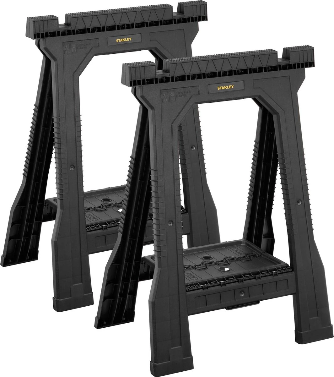 STANLEY STST1-70355 Opvouwbare Zaagbok - 2 Stuks 3 STANLEY STST1-70355 Opvouwbare Zaagbok - 2 Stuks