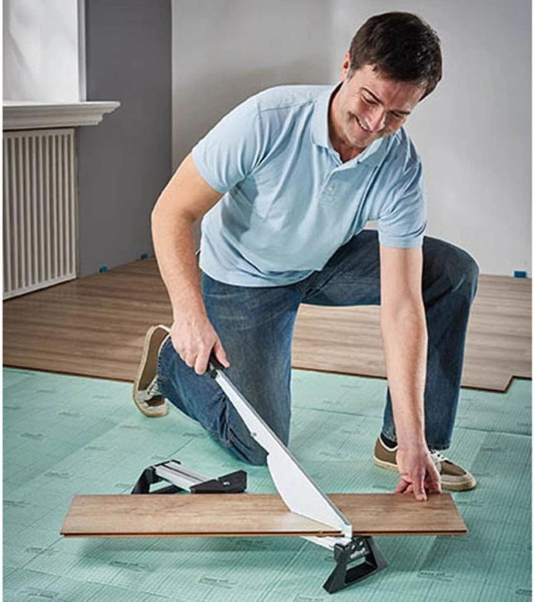 Wolfcraft - Laminaatsnijder LC 600 I 6937000 I De Nauwkeurige En Krachtige Laminaatknipper Voor Laminaat 12 Wolfcraft - Laminaatsnijder LC 600 I 6937000 I De Nauwkeurige En Krachtige Laminaatknipper Voor Laminaat - Afbeelding 10