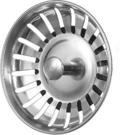 Gootsteen Afvoer Plug Voor De Keuken - Geen Verstopping - Spoelbak - Wasbak - Afvoerstop - Ontstopper - Zeef - Korfplug - Wastafel - 1 Stuk - 79 Mm - RVS -WerkPro Verkoopwinkel 1065x1200 6