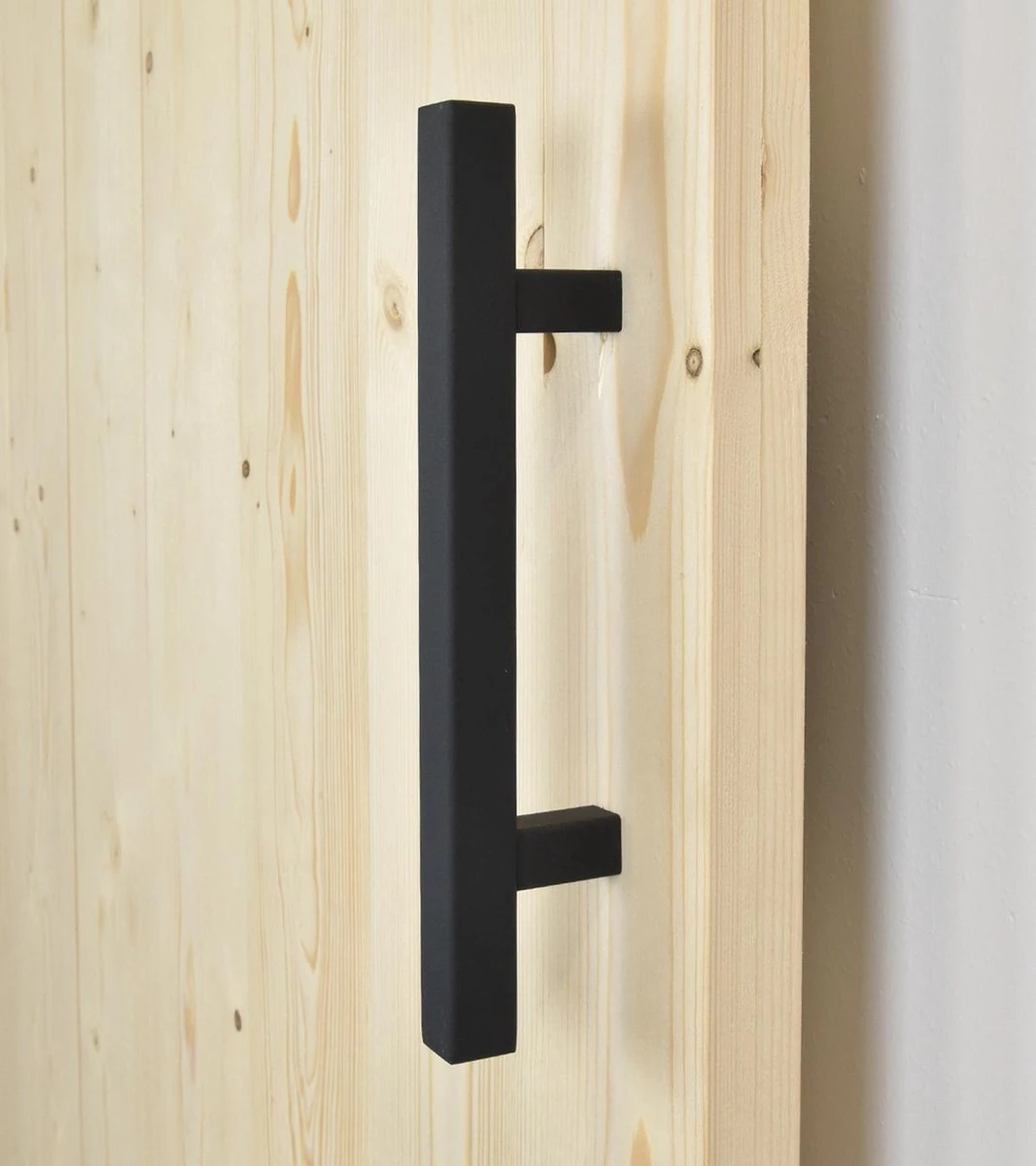 Barnwoodweb Deurgreep Hudson Square (voor En Achter) Zwart Gepoedercoat Staal 300x40 Mm 6 Barnwoodweb Deurgreep Hudson Square (voor En Achter) Zwart Gepoedercoat Staal 300x40 Mm - Afbeelding 4