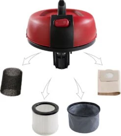 AREBOS Industriële Stofzuiger Vacuum Cleaner 1800 W Stof- En Waterzuigers 30 L -WerkPro Verkoopwinkel 1070x1200 9