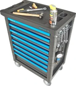 Datona® Gevulde Gereedschapswagen Ultimate Plus 8 Lades 5 Lades Gevuld - Zwart -WerkPro Verkoopwinkel 1074x1200 7