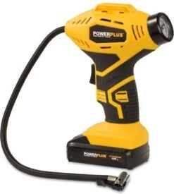 Powerplus POWX1700 Accu Compressor - Luchtcompressor - 18V - 8 Bar - Incl. 1 X 1,5Ah Accu, Lader, Koffer En Accessoires -WerkPro Verkoopwinkel 1077x1200 3