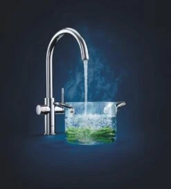 GROHE Red Compact 3IN1 Kokendwaterkraan - C Uitloop - 4L Boiler - Chroom - 30374001 -WerkPro Verkoopwinkel 1081x1200 6