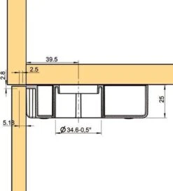 Merkloos 4x Stelpoot 150 Mm, Opschroefmodel (4 Stuks) - Stelpoten Verstelbaar Van 140mm - 170mm (14-17cm) - Kunststof (keuken)kast Poten -WerkPro Verkoopwinkel 1082x1200 3