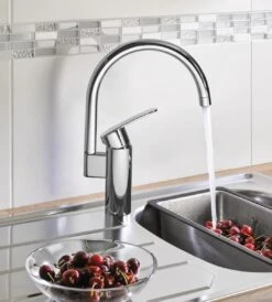 GROHE Wave Cosmopolitan Keukenkraan - Hoge Uitloop - Chroom -WerkPro Verkoopwinkel 1083x1200 1