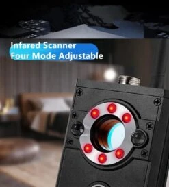 Detectieapparaten - Draadloze Signaaldetector RF Bug Finder Anti-Afgeluisterde Detector Anti Candid Camera GPS Tracker Locator | Zwart -WerkPro Verkoopwinkel 1084x1200 9