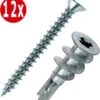 Hollewandplug / Gipsplaatplug Incl Schroef Zelfborend (12 Stuks) Tornitrex -WerkPro Verkoopwinkel 1087x1200 6