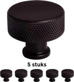 Meubelknop Zwart / Kastknop Zwart / 5 Stuks / Deurknoppen Zwart Voor Kasten/ Deurknopjes Zwart / Kastknoppen Zwart / Handgreep Zwart / Meubelknoppen Zwart / Meubelknoppen Zwart / Deurknopjes Zwart / Meubelbeslag Zwart / Deurknop Zwart /2005