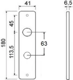 Merkloos Deurbeslag Voor Toilet/Badkamer - Met Deurkruk - Aluminium - Zwart - Complete Set - NIEUW Model -WerkPro Verkoopwinkel 1091x1200 3