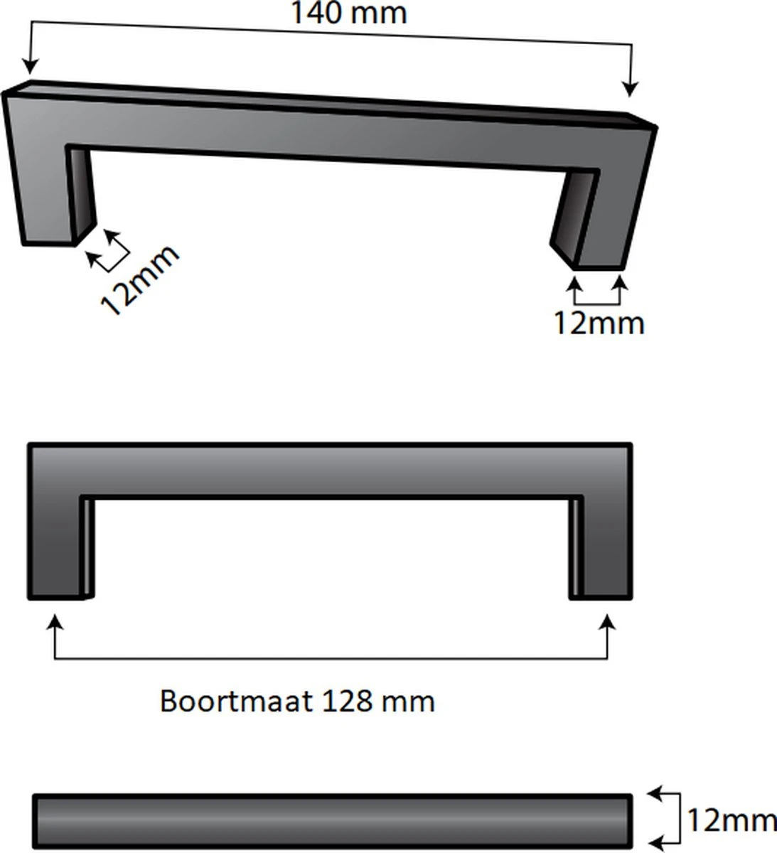 Handgreep / Keukengreep RVS 128 Mm 10 Stuks - Modern - Handgrepen Kast - Handgrepen Voor Deurtjes - Deurgreep - Meubelgreep - Handgreep Rvs - Meubelgrepen - Keukengreep - Greep RVS - Meubelbeslag - Greepjes - Inclusief Schroeven 14 Handgreep / Keukengreep RVS 128 Mm 10 Stuks - Modern - Handgrepen Kast - Handgrepen Voor Deurtjes - Deurgreep - Meubelgreep - Handgreep Rvs - Meubelgrepen - Keukengreep - Greep RVS - Meubelbeslag - Greepjes - Inclusief Schroeven - Afbeelding 12