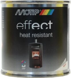 MoTip Hittebestendige Verf 800ºC - Blik 100ml - Zwart