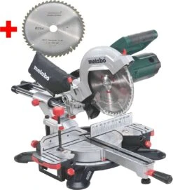 Metabo KGS 254 M Afkortzaag Incl. Extra Cirkelzaagblad (48T) - 1800W - 254 X 30mm -WerkPro Verkoopwinkel 1095x1200 3