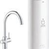 GROHE Red 3IN1 Kokendwaterkraan - C Uitloop - 7L Boiler - Mengventiel - Chroom - 30031001 -WerkPro Verkoopwinkel 1095x1200 5