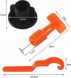 Merkloos Herbruikbare Tegels Levelling Systeem Set Voor Vloertegels En Wandtegels 300 Stuks -WerkPro Verkoopwinkel 1099x1200 1