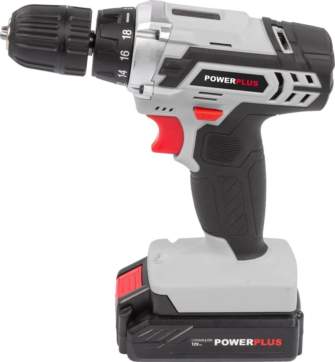 Powerplus POWC1051 Accu Boormachine - 12V - Incl. 1 X 1,3Ah Accu En Lader 6 Powerplus POWC1051 Accu Boormachine - 12V - Incl. 1 X 1,3Ah Accu En Lader - Afbeelding 4