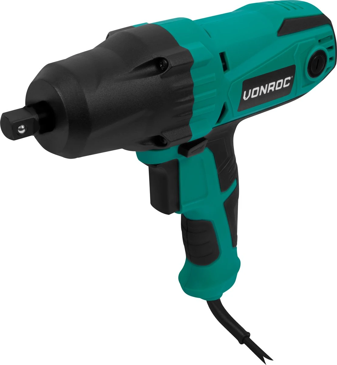 VONROC Slagmoersleutel 450W - 350Nm - 1/2” Opname - Incl. 4 Moerdoppen - 3m Kabel - Soft Grip – Geschikt Voor Banden Verwisselen 4 VONROC Slagmoersleutel 450W - 350Nm - 1/2” Opname - Incl. 4 Moerdoppen - 3m Kabel - Soft Grip – Geschikt Voor Banden Verwisselen - Afbeelding 2