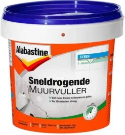 Alabastine Sneldrogende Muurvuller Tube - Wit - 330 Gram -WerkPro Verkoopwinkel 1113x1200 14