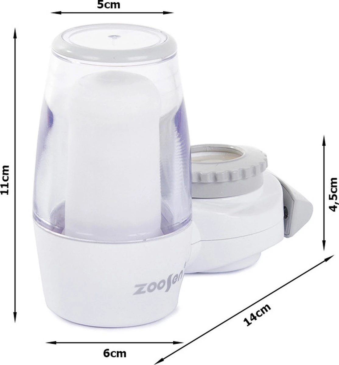 Merkloos Waterfilter Kraan - Keramische Filter - Waterzuivering - Drinkwaterfilter - Zuiver Kraanwater - Kraanfilter 5 Merkloos Waterfilter Kraan - Keramische Filter - Waterzuivering - Drinkwaterfilter - Zuiver Kraanwater - Kraanfilter - Afbeelding 3