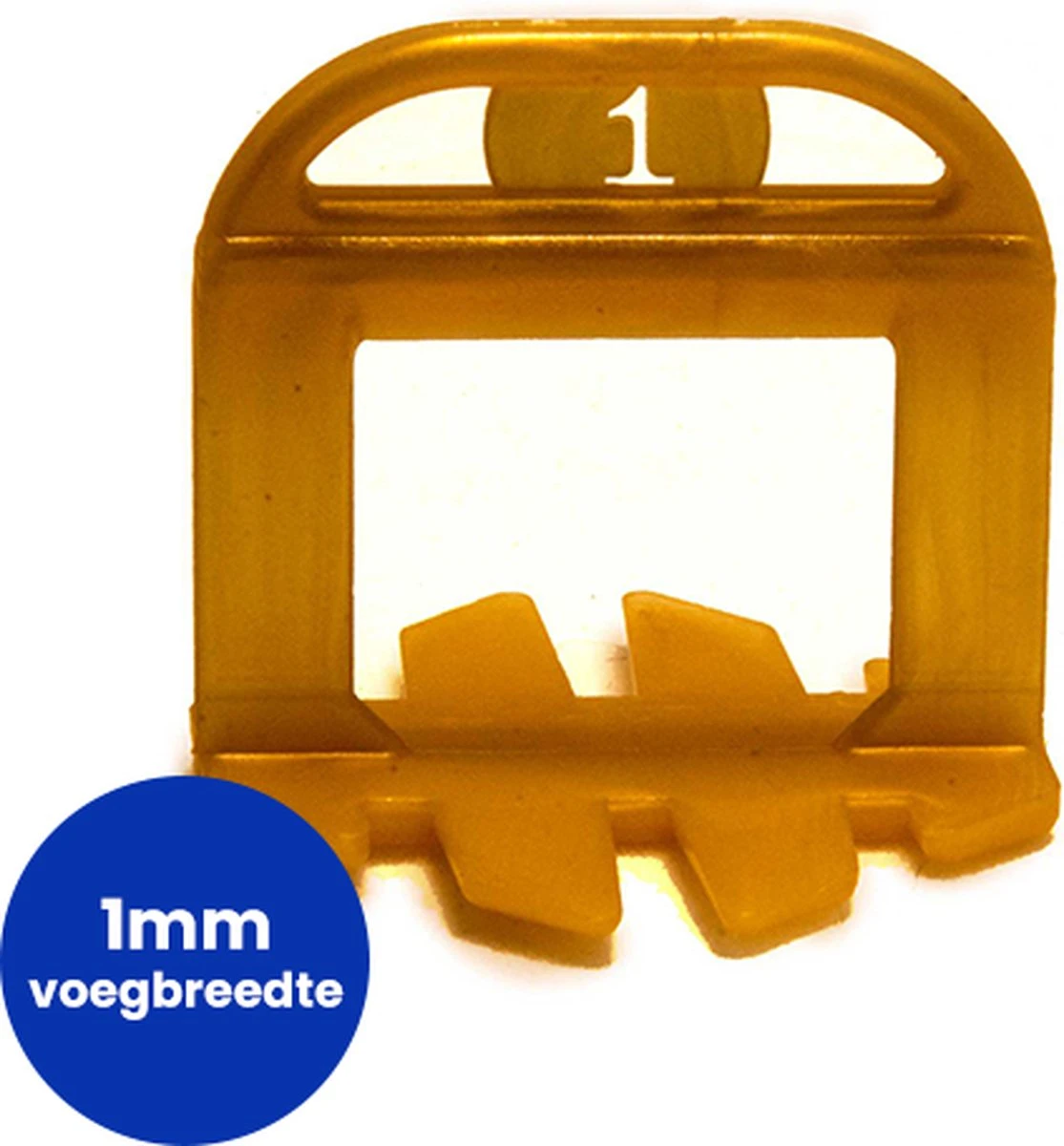 Pro-gold Levelling System - Starterskit 1 Mm: Pro-gold Tang, 200 Tegelclips 1 Mm En 100 Wiggen 4 Pro-gold Levelling System - Starterskit 1 Mm: Pro-gold Tang, 200 Tegelclips 1 Mm En 100 Wiggen - Afbeelding 2