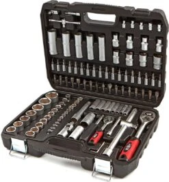 108 Delige 1/2" 1/4'' Doppenset