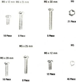 Benson Bouten En Moeren - Assortiment - 125 Delig -WerkPro Verkoopwinkel 1120x1200 1