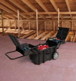 Keter Cantilever Mobile Gereedschapskoffer Job Box - 37,3x64,4x41cm - Zwart -WerkPro Verkoopwinkel 1125x1200 6